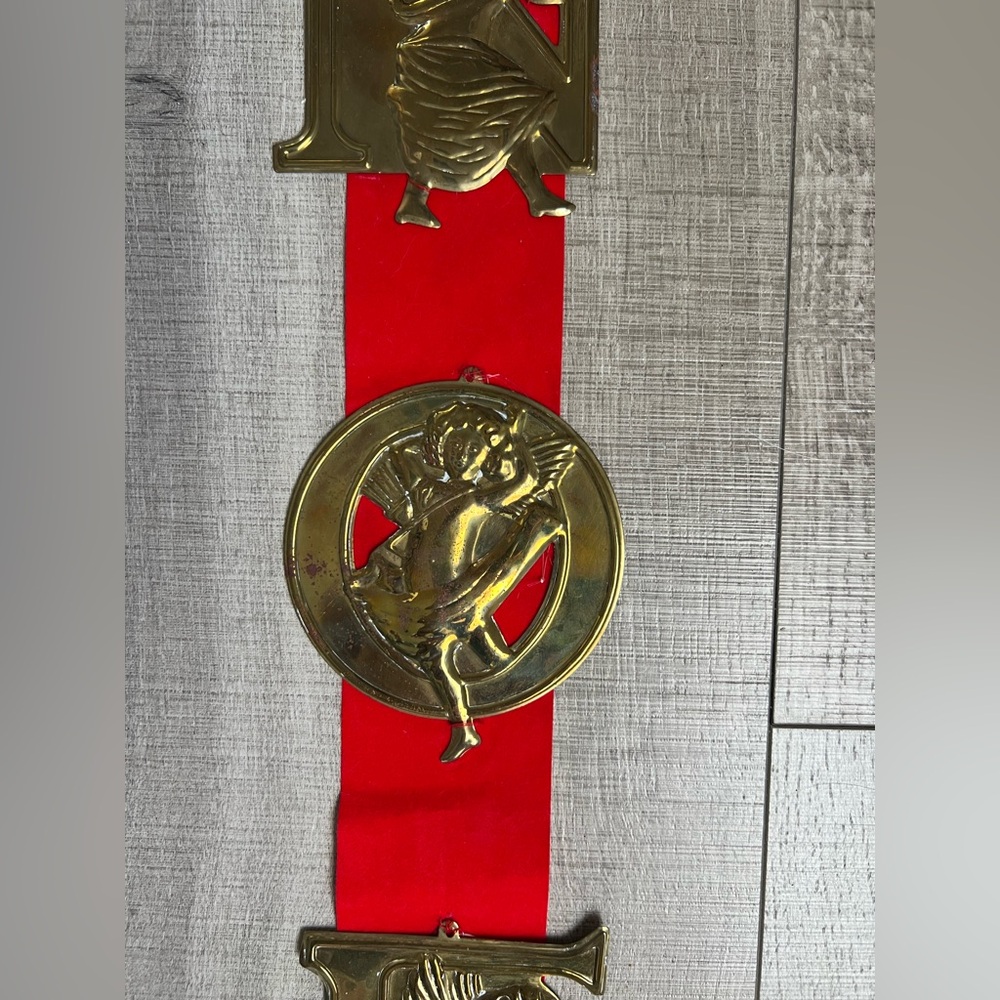Dept. 56 Christmas NOEL Banner Wall Hanging - Picture 3 of 5